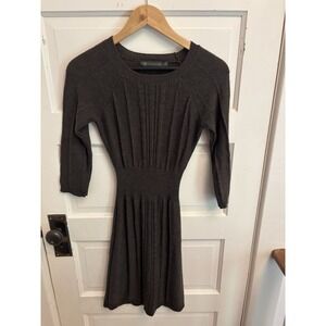 Outback Red Women's Brown‎ Knit A-Line Sweater Dress Size XS